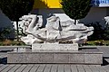 * Nomination: Statue created by Sylva Lacinová in a public space of Brno, Czechia --T.Bednarz 23:39, 30 May 2021 (UTC) * Review It is a bit deformed, I would try a small negative lens correction --Michielverbeek 06:33, 31 May 2021 (UTC)