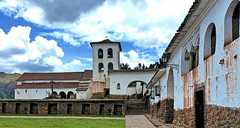 Iglesia de Chinchero, Peru - western exposure.