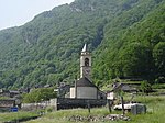 Pfarrkirche Santi Placido ed Eustachio mit Beinhaus und Friedhof