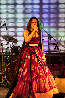 Sona Mohapatra at the Women's Empowerment's concert in New Delhi, August 2012