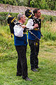 * Nomination Two "Bagad" bagpipers from Brittany. Vannes, Morbihan, France.--Jebulon 08:50, 25 August 2014 (UTC) * Promotion Good quality. --Poco a poco 21:50, 25 August 2014 (UTC)