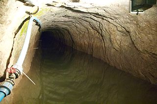 Speedwell Cavern Show cave in Derbyshire, England