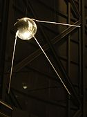 Sputnik 1. Satelit pertama Uni Sovyet.