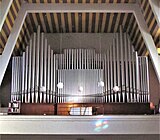 St. Ingbert Pfarrkirche St. Hildegard Orgelprospekt.JPG