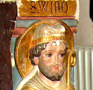 <span class="mw-page-title-main">Wiro of Roermond</span> Missionary, bishop and saint