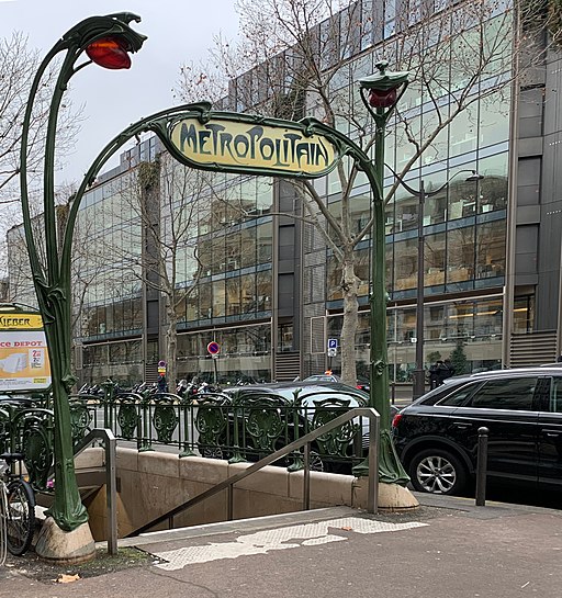 Station de mtro Klber (Paris) en janvier 2020 (2)