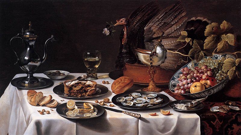 Tập tin:Still Life with Turkey Pie 1627 Pieter Claesz.jpg