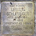 Ursula Schlesinger, Giesebrechtstraße 18, Berlin-Charlottenburg, Deutschland