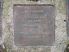 Stolperstein für Leopold Abt