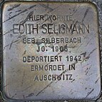 Snublestein Seligmann, Edith.JPG