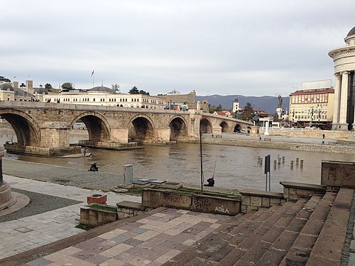 Stone Bridge in Skopje