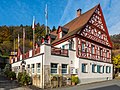 * Nomination Hotel Inn Schwarzer Adler in Streitberg --Ermell 06:50, 23 September 2018 (UTC) * Promotion Good quality, Tournasol7 06:55, 23 September 2018 (UTC)