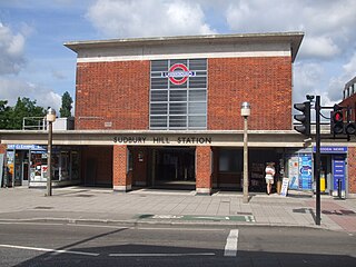 Sudbury Hill tube station London Underground station