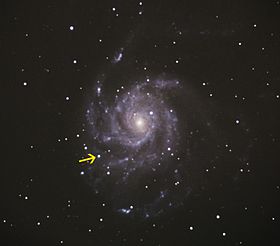Illustrasjonsbilde av artikkelen SN 2011fe