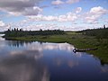 Image:Swedish lake polar circle.jpg