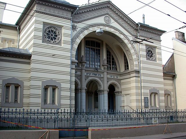 The Choral Synagogue of Vilnius, the only synagogue in the city to survive the Nazi holocaust and post-war Soviet oppression.