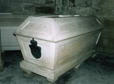 Tomb of Pedro Augusto at the St. Augustine's Church in Coburg, Germany.