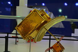 A model of the Gokturk-3 satellite. TaiIDEF2015 (4).JPG