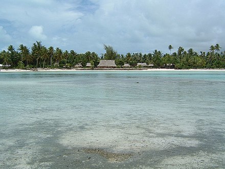 Tarawa lagoon