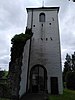 Toren van de gedesaffecteerde Sint-Gertrudiskerk (M)