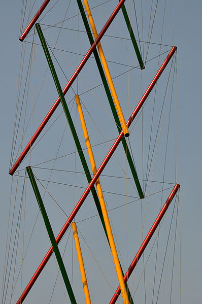 File:Tensegrity Structure Detail - Science Park - Science City - Kolkata 2010-02-18 4568.JPG