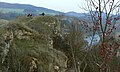 Čeština: Přírodní rezervace Tetínské skály u Tetína a výhled na údolí řeky Berounky, okres Beroun English: View towards the river Berounka in nature reserve Tetínské skály in Tetín in Beroun District