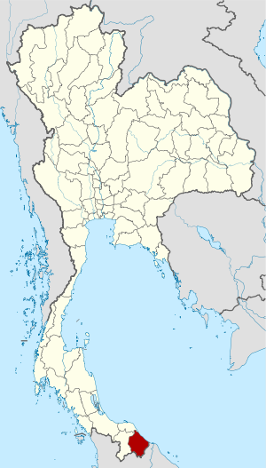 Narathiwat na mapie