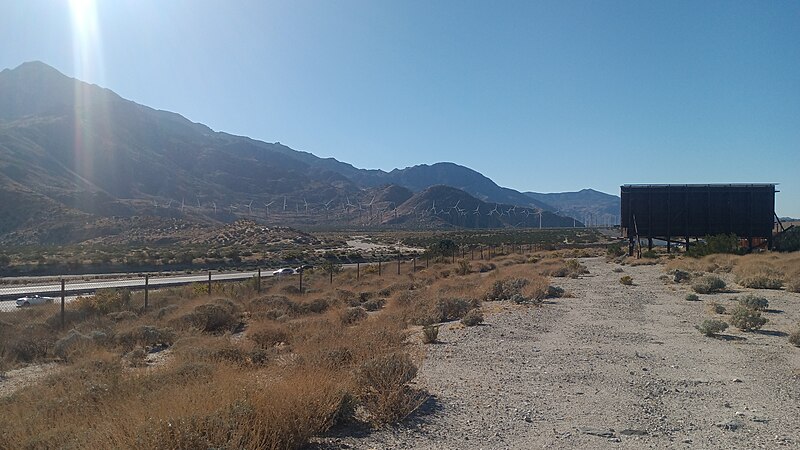 File:The I-10 and Mt. San Jacinto from Whitewater, California.jpg