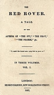 <i>The Red Rover</i> novel by James Fenimore Cooper