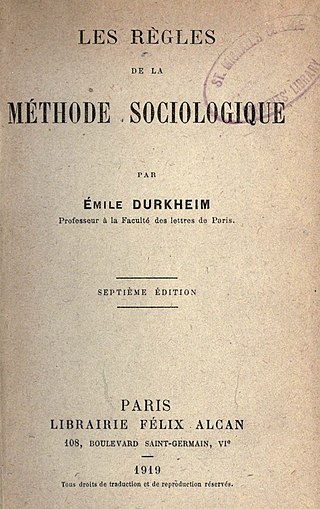 <i>The Rules of Sociological Method</i> Book by Emile Durkheim