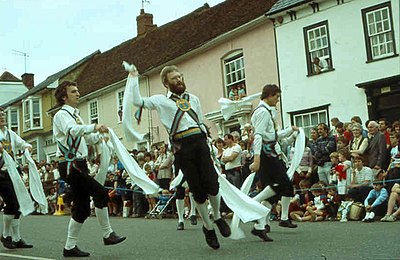 Thelwall Morrismen at the Thaxted Ring Meeting