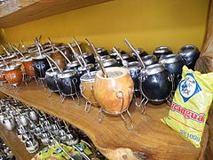 Image 30Gourds for drinking mate, Uruguay's national drink (from List of national drinks)