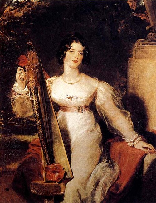Portrait of Lady Elizabeth Conyngham by Sir Thomas Lawrence in the early 1820s, is in the Museu Calouste Gulbenkian, Lisbon.