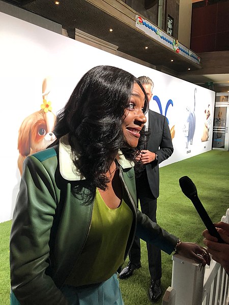 Haddish at the premiere of The Secret Life of Pets 2 in 2019