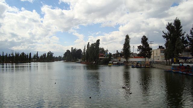 Lago de los Reyes Aztecas.