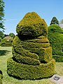 Topiary animal figure at Hall Place, a house with sixteenth-century origins. [532]