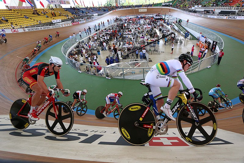 Track cycling pic photo