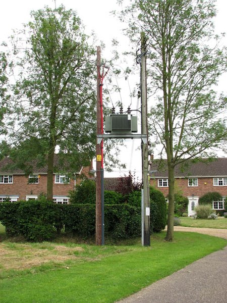 File:Transformer beside Hargham Road - geograph.org.uk - 1402740.jpg