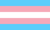 Bandera del Orgullo Trans.