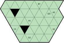 Original competitive variant board (1970) Trioker board (original).svg