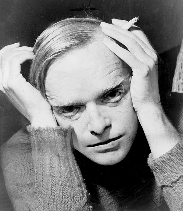 Truman Capote, as photographed by Roger Higgins in 1959