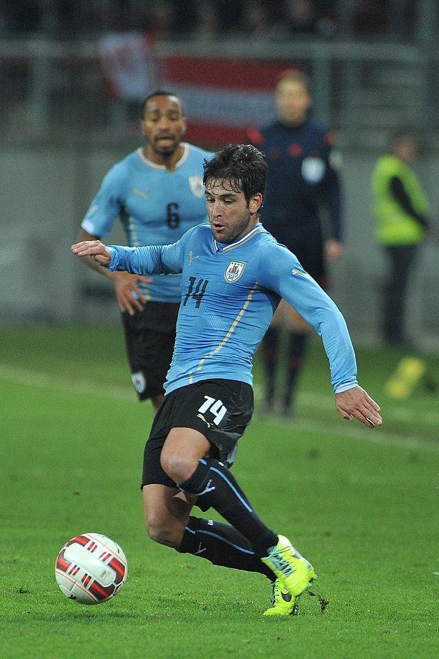 הכדורגלן האורוגוואי ניקולאס לודיירו