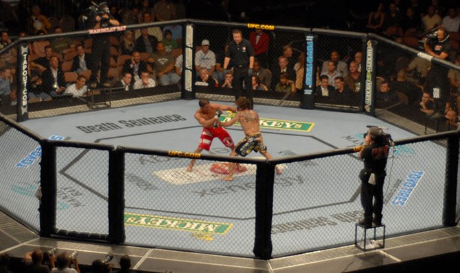 UFC 74 ; Clay Guida vs. Marcus Aurelio