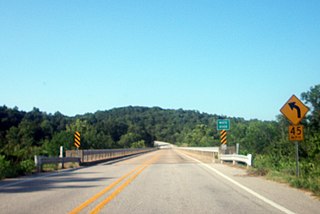 U.S. 62 White River Bridge United States historic place