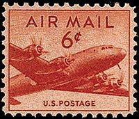 C 6 posting. Марка USAIRMAIL. Марки 1947 года. Марки воздушная почта. Air mail 6 Cents.