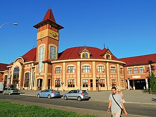 <span class="mw-page-title-main">Uzhhorod railway station</span> Railway station in Uzhhorod, Ukraine