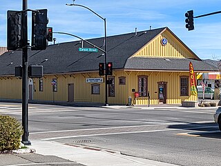 <span class="mw-page-title-main">Carson City station</span> Railroad station in Carson City, Nevada, US