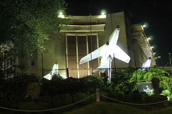 The Vayu Bhawan, New Delhi - the station of Air HQ, where the CAS is seated.