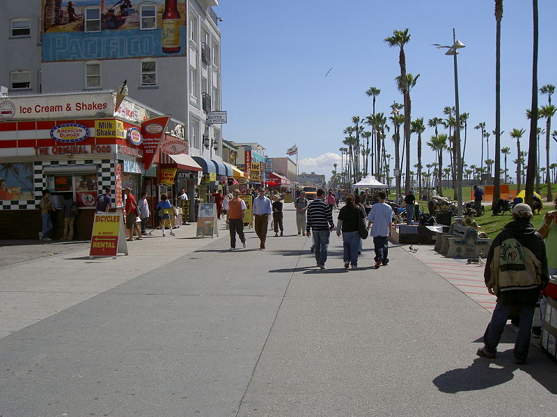 File:Venice Beach promenade.JPG
