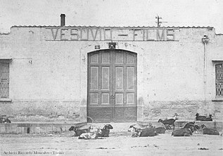 The Vesuvio Films plant in Poggioreale in 1912. Vesuvio Films.jpg